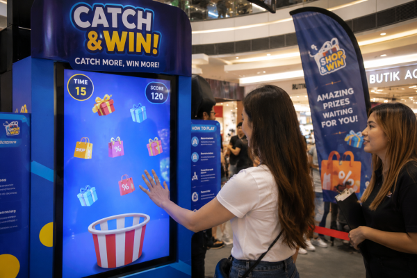 Interactive Catch and Win Game for Events in Malaysia