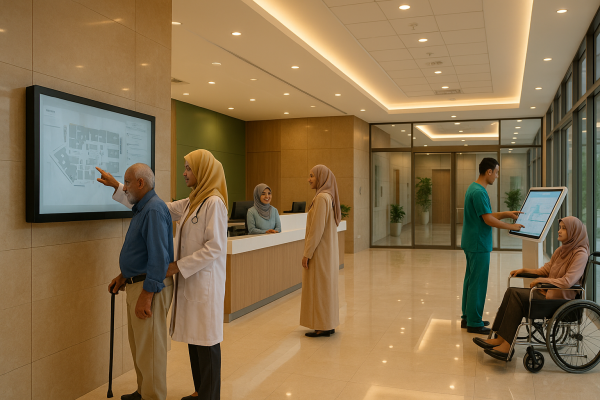 Interactive Hospital Map Solutions for Malaysia Hospitals