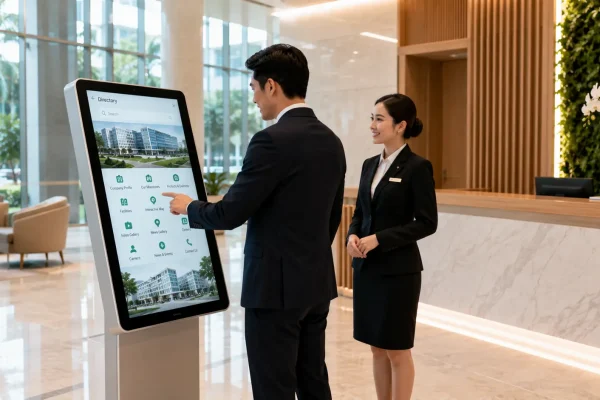 Interactive Touchscreen Kiosk Malaysia | Smart Digital Kiosk Solutions