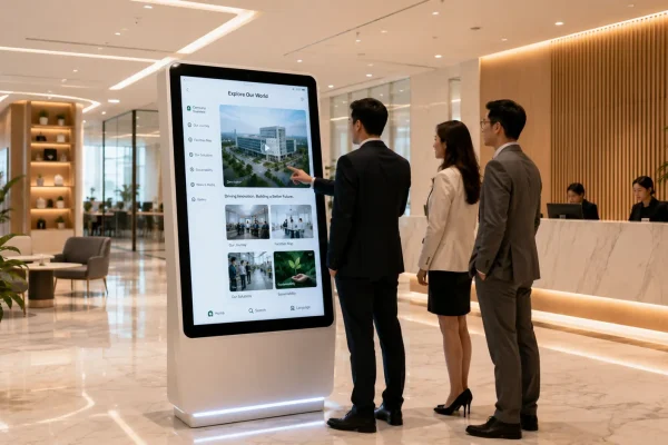 Interactive Touchscreen for Visitor Centres | Smart Visitor Experience