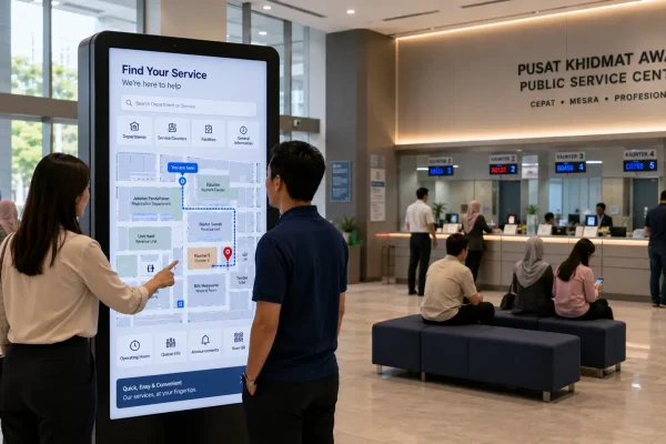 Interactive Government Building Wayfinding | Digital Navigation