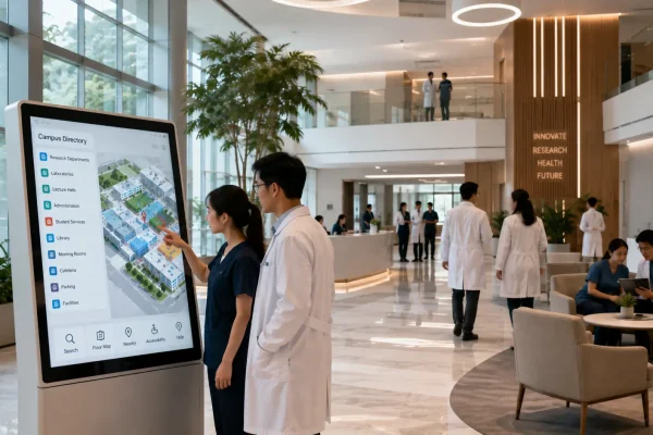 Interactive Hospital Map | Smart Healthcare Wayfinding