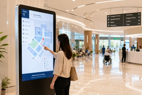 Interactive Hospital Wayfinding | Smart Hospital Navigation