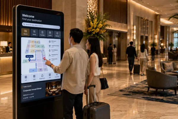 Interactive Hotel Wayfinding | Smart Guest Navigation