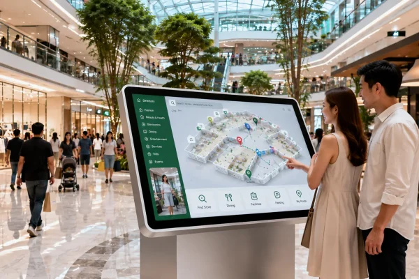 Interactive Shopping Mall Map | Smart Retail Wayfinding