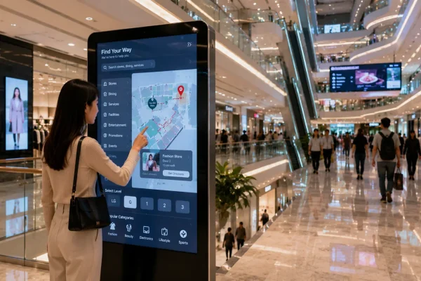 Interactive Shopping Mall Wayfinding | Digital Mall Directory