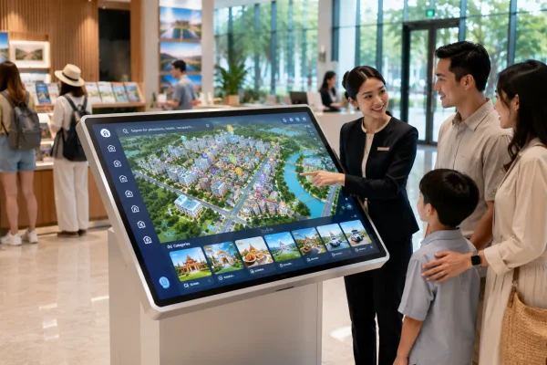 Interactive Tourist Map | Smart Visitor Guide Solution