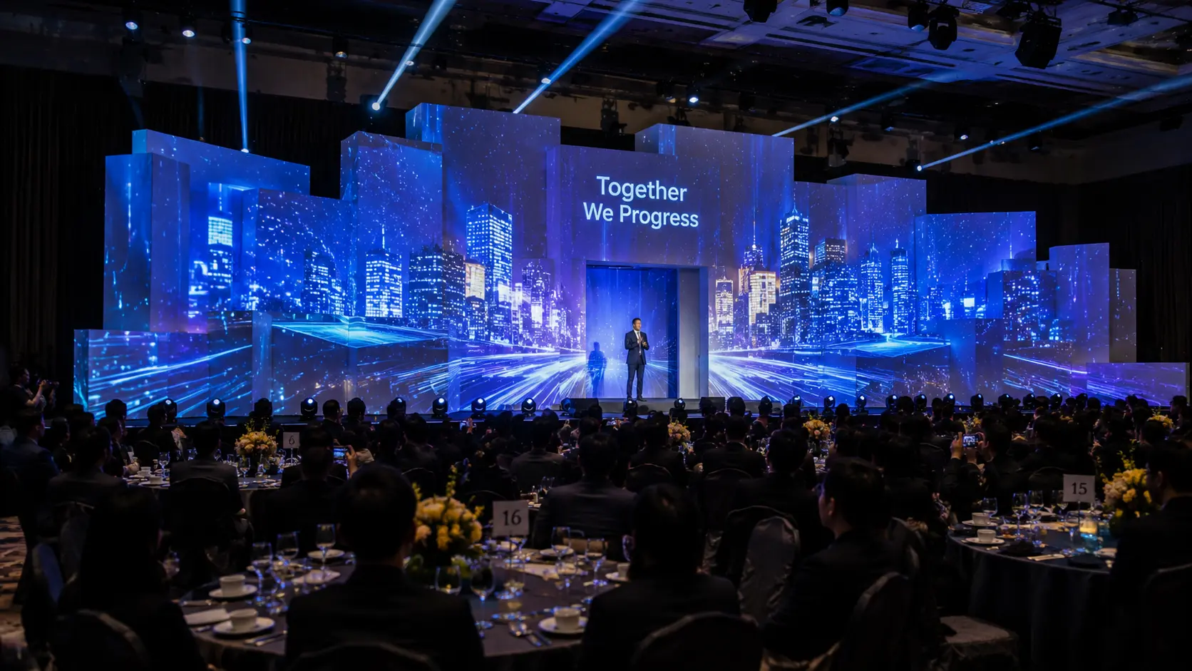 Projection Mapping for Corporate Events Malaysia | Event Experiences