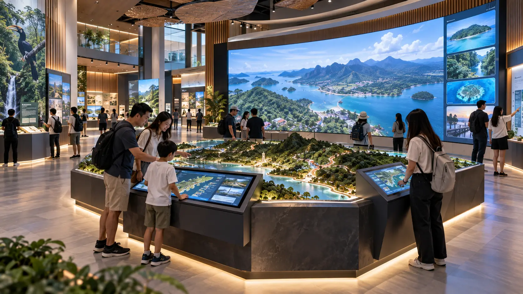 Immersive Visitor Centre Malaysia | Interactive Visitor Experiences