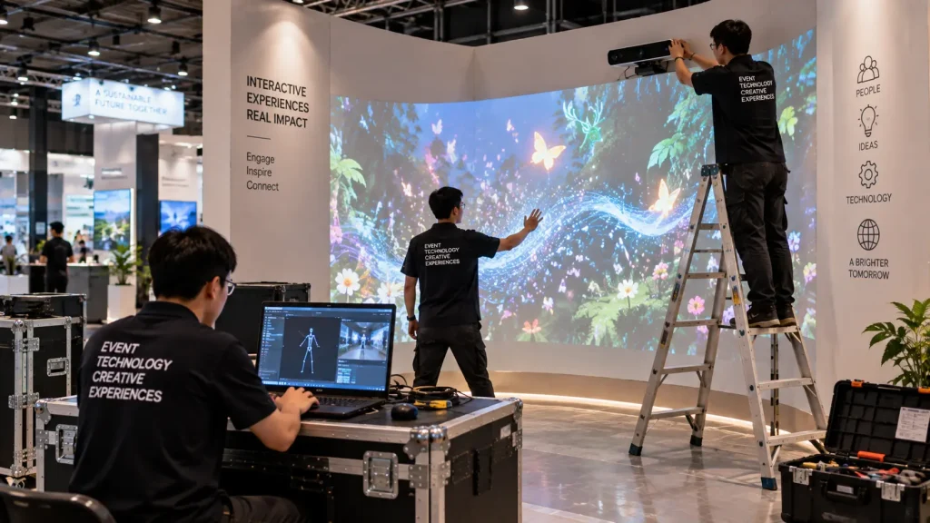 Interactive installation deployment, sensor calibration and system testing in Malaysia