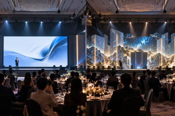 Projection Mapping vs LED Screen | Which Is Better for Events?